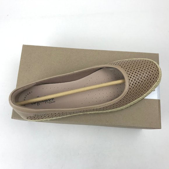 clarks leather espadrilles
